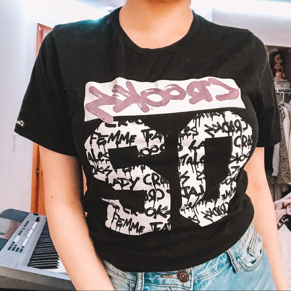 (4/$25) Crooks N Castles SOLD-OUT Graffiti OG Tee